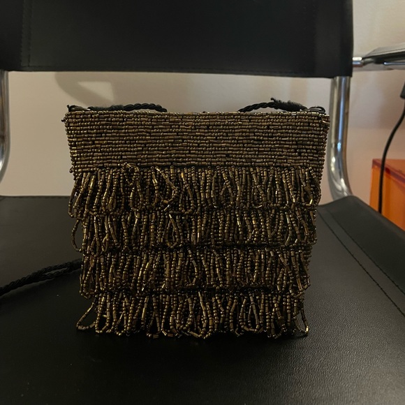 COPY - Zara Beaded Mini Bucket Bag - Picture 2 of 3
